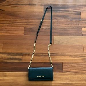 Michael Kors black crossbody purse